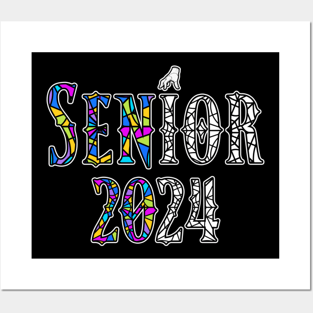 Class of 2024 Senior Gifts Funny Seniors 2024 Wall Art by KsuAnn